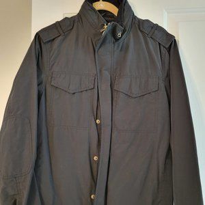 Mens GAP Size Small Zip Up Jacket in Dark Gray